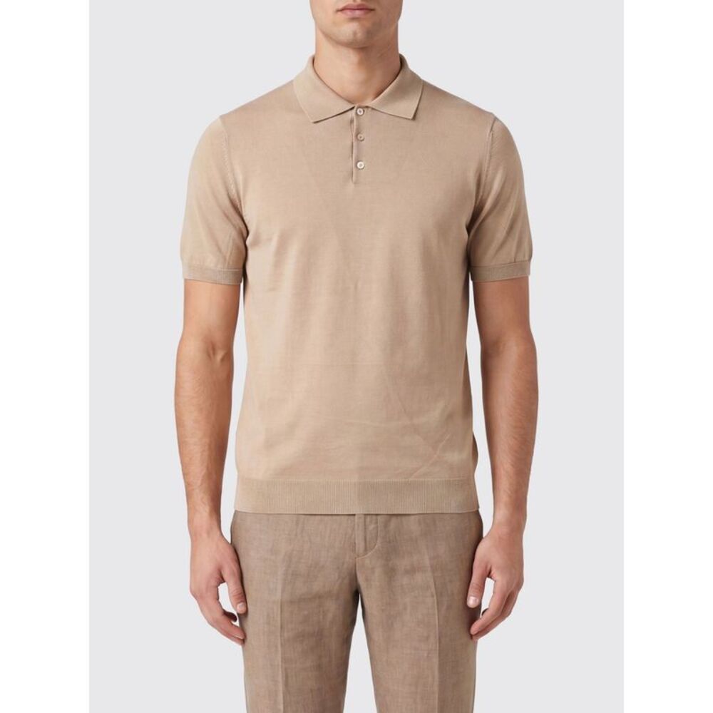 Ballantyne Polo Shirt Men Nude